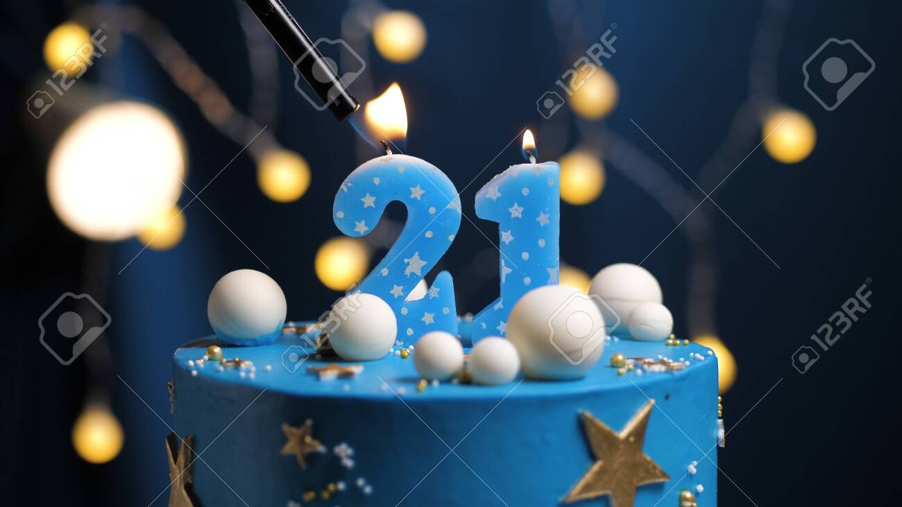 Happy Birthday Number 21 Greeting Immagini E Fotografie Stock Ad Alta Risoluzione