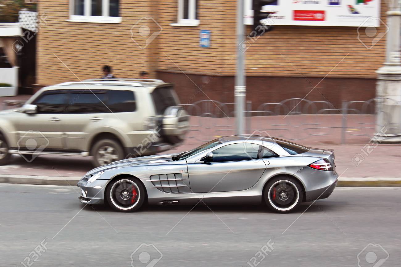 August 20 2012 Kiev Ukraine Mercedes Benz Slr Mclaren 722