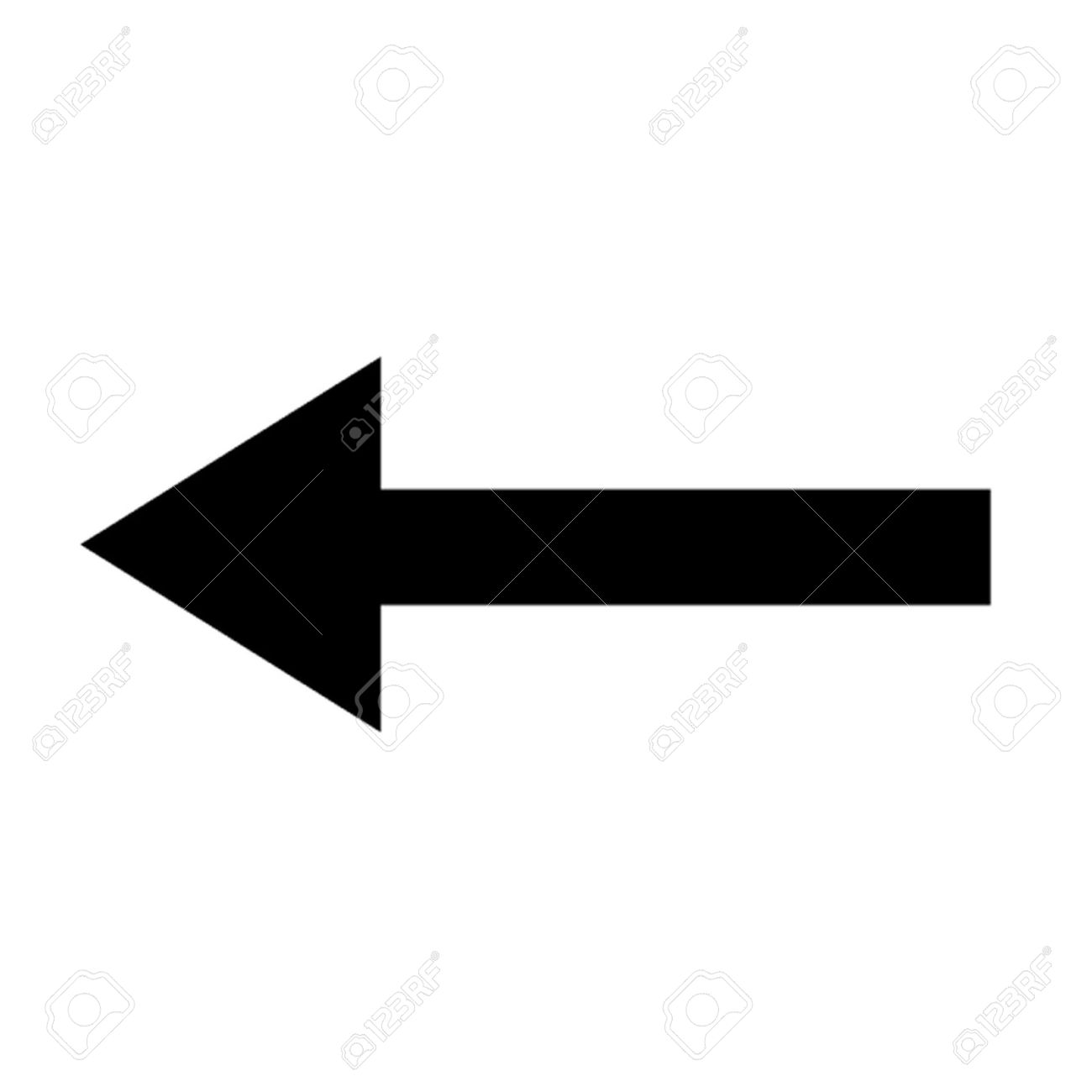 arrow pointing left royalty free cliparts vectors and stock