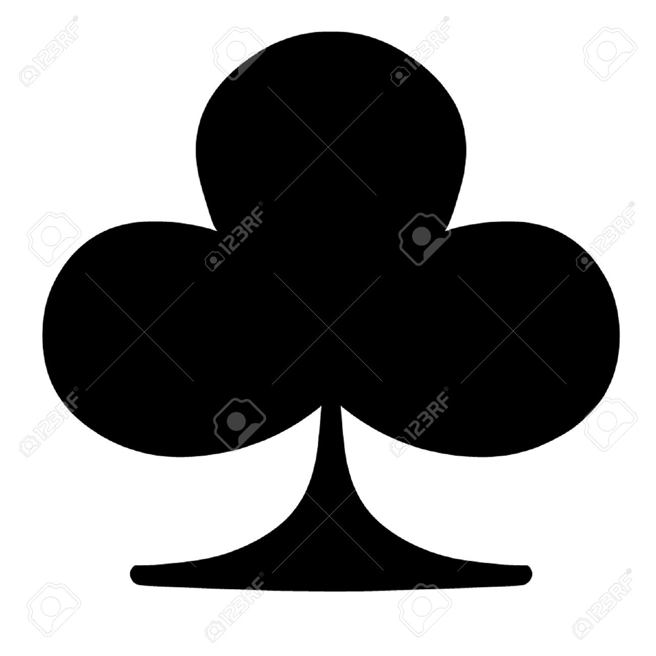 poker card suit club club in cards