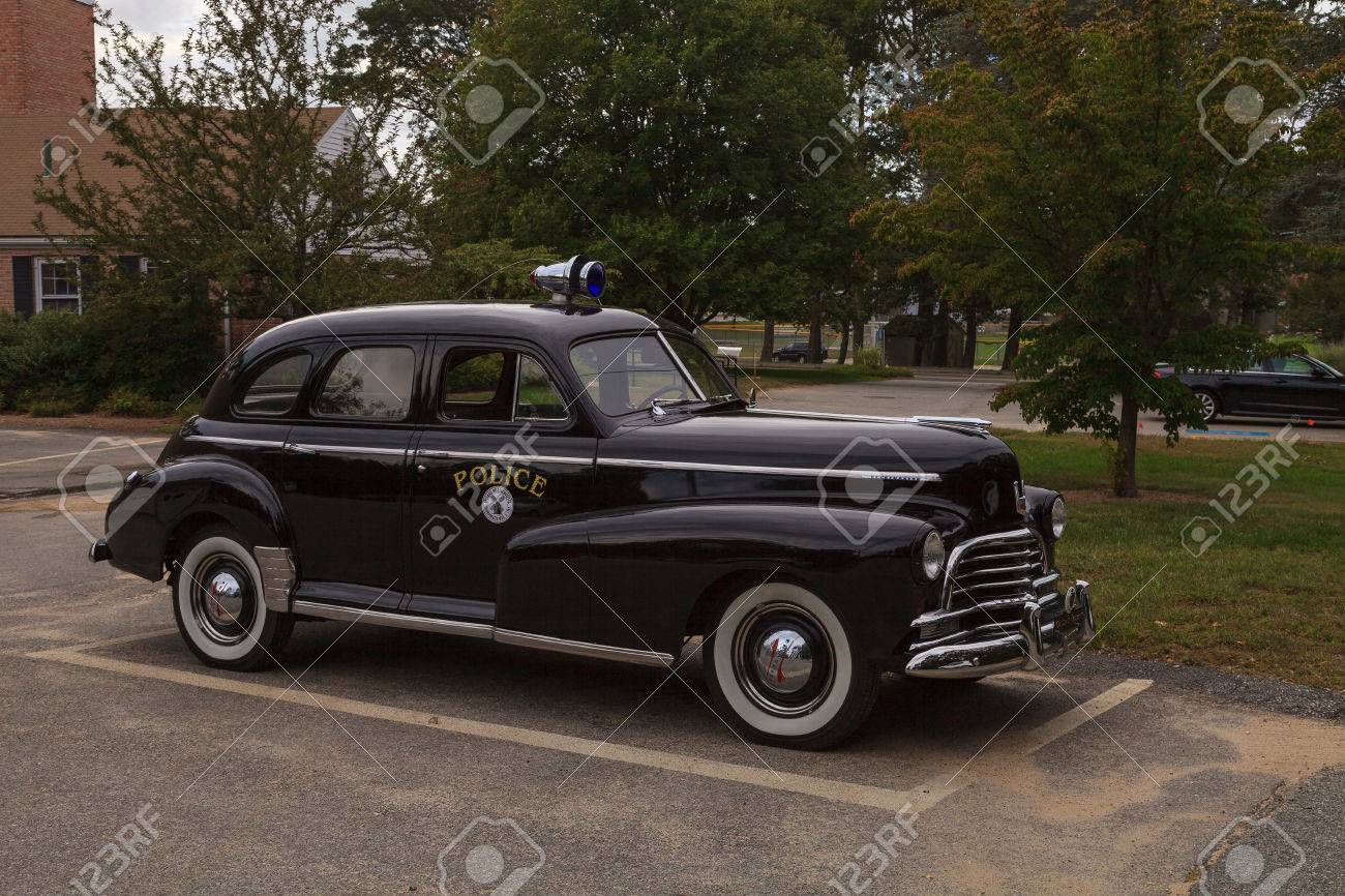 Orleans Massachusetts Cape Cod September 22 2015 Black Classic Chevrolet Special Deluxe Police Car Parked In Front Of The Orleans Police Department Editorial Use Only Stock Photo Picture And Royalty Free Image Image 45926306