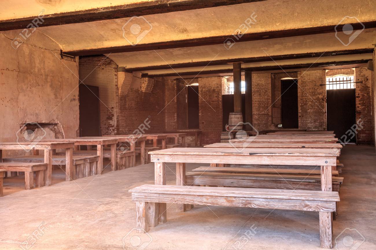 Mess Hall For The Soldiers At Fort Zachary Taylor In Key West