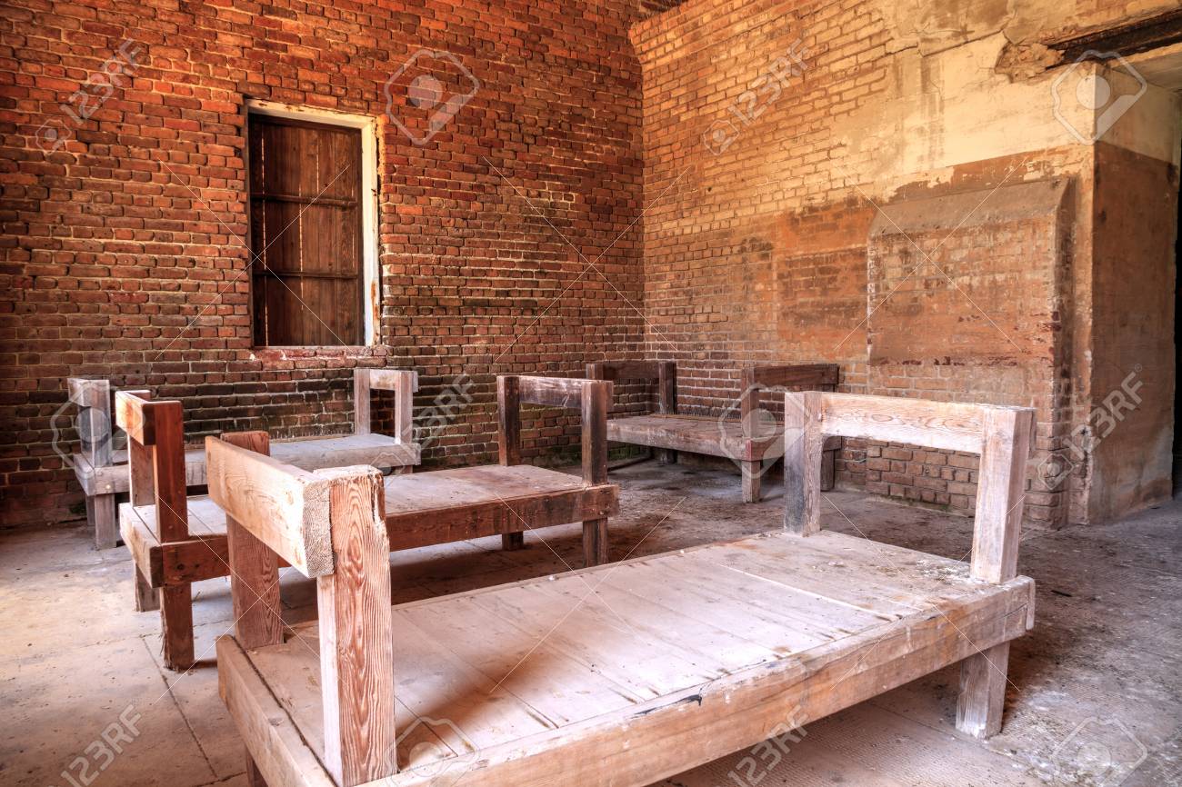 Wooden Beds For The Soldiers At Fort Zachary Taylor In Key West