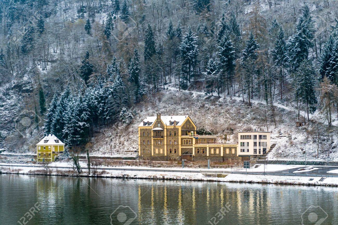 Winter In Traben Trabat City Germany Near Frankfurt Hahn Airport Stock Photo Picture And Royalty Free Image Image 31451080