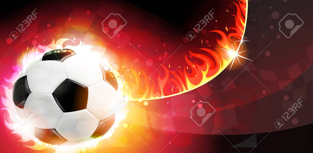 市場】ゴールドサッカーボール 炎 燃えるような空飛ぶサッカーボール トレーナー：アチーブ, image size:1300x639