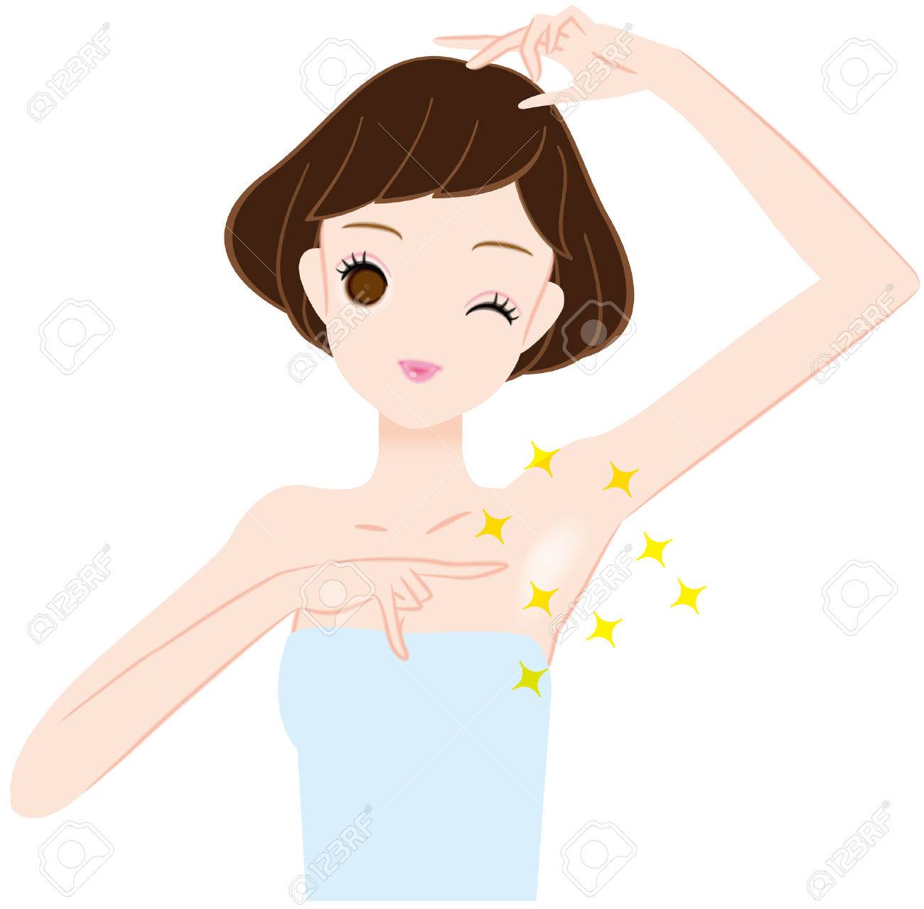 脇美人 のイラスト素材 ベクタ Image