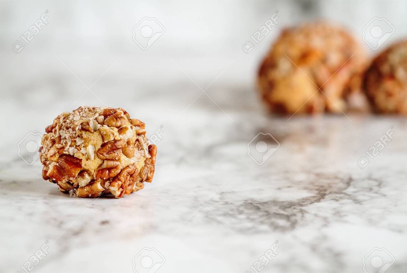 Keto Pumpkin Pie Fat Bombs Made With Pumpkin Pecan Nuts Coconut Stock Photo Picture And Royalty Free Image Image 129387810
