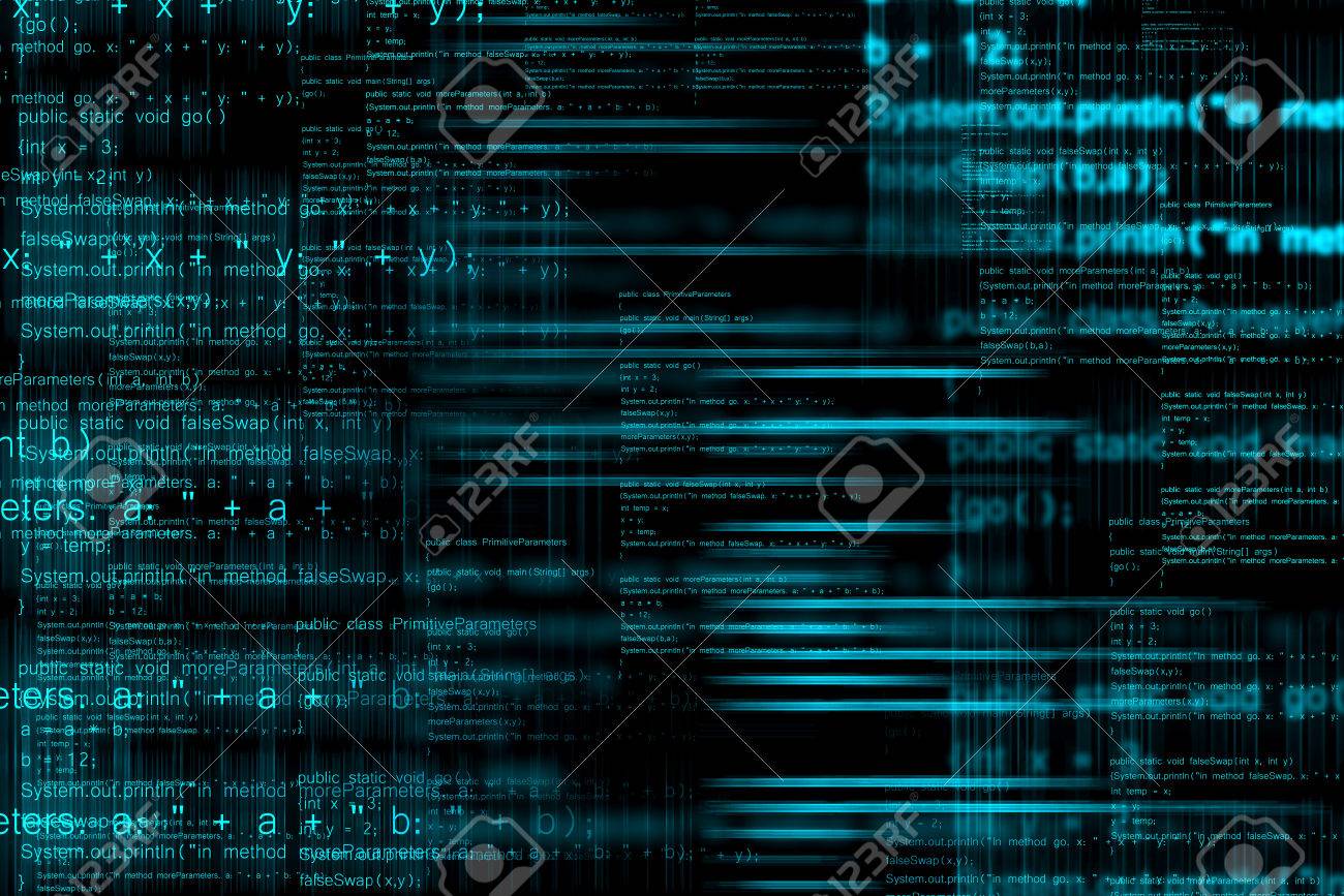 Abstract computer programming code as technology background - 33042323 Abstract computer programming code as technology background - 33042323
