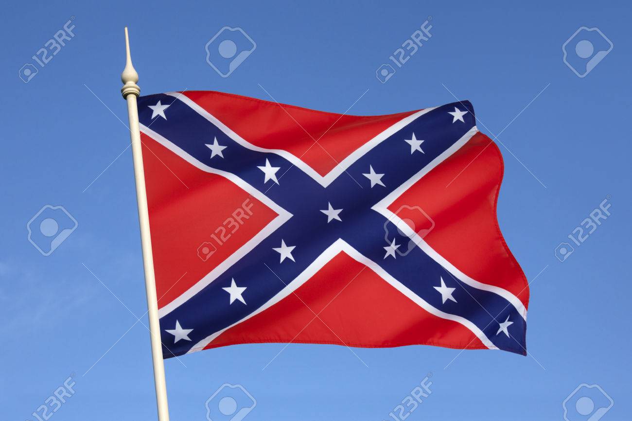 the confederate army battle flag despite never having historically