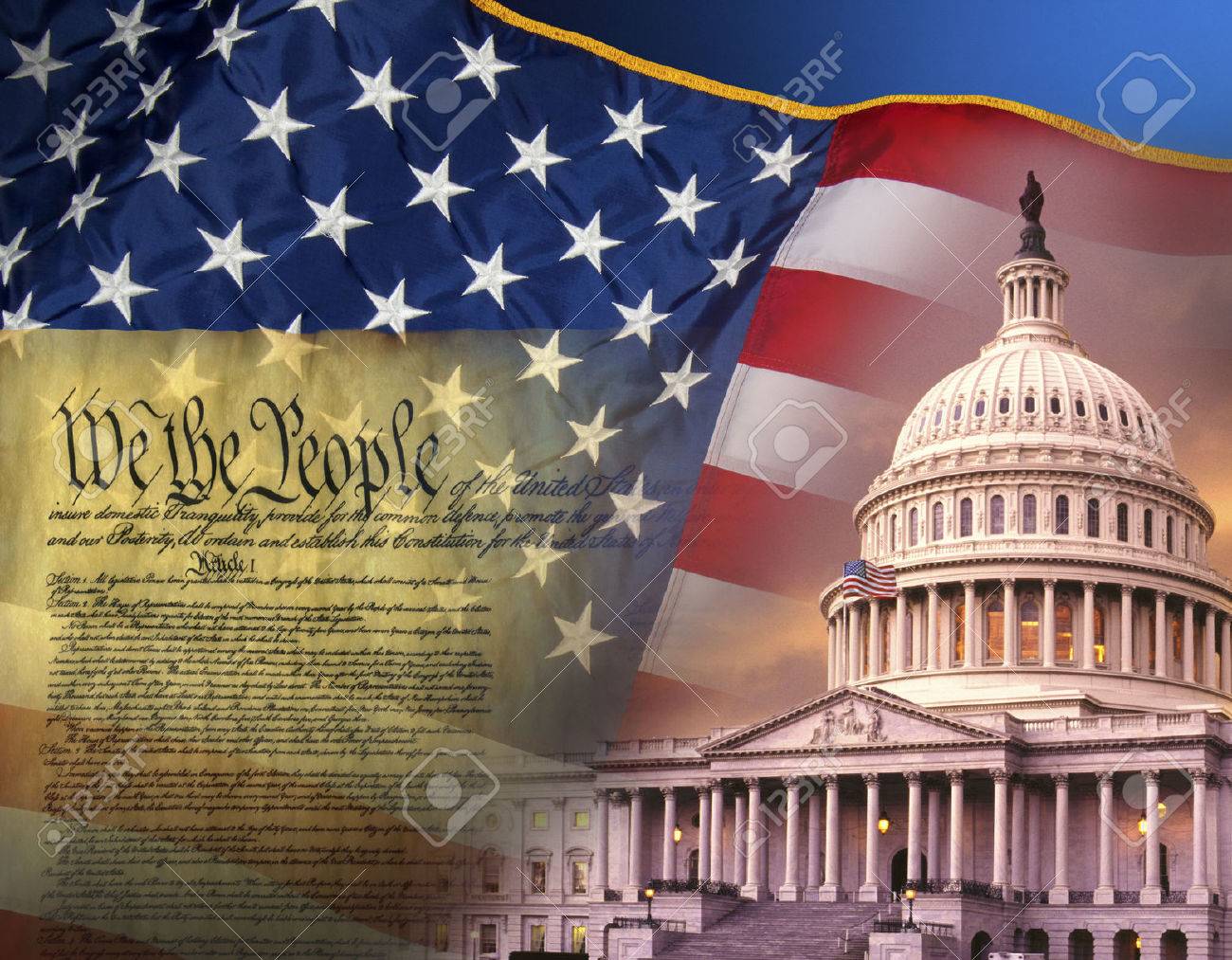 Patriotic Symbols of the United States of America - 29843803 Patriotic Symbols of the United States of America - 29843803