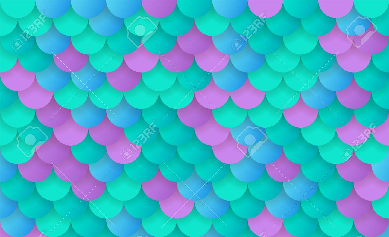 Texture Of Mermaid Scales, Holographic Mermaid Tail Pattern For Background,  Fish Skin Magic Background. Royalty Free SVG, Cliparts, Vectors, and Stock  Illustration. Image 97072965., image size:1300x793