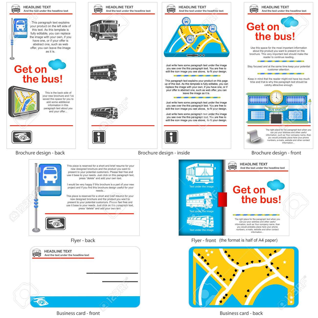 Bus Travel Template Design - Brochure Design, Flyer Design And With Bus Trip Flyer Templates Free