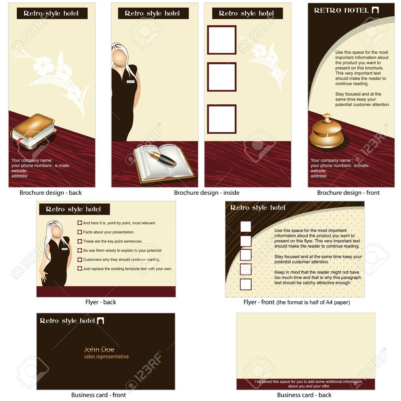 informational brochure design