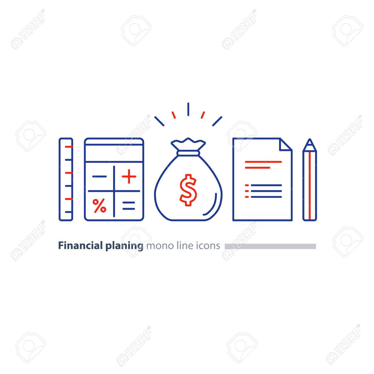 business plan concept budget planning financial education