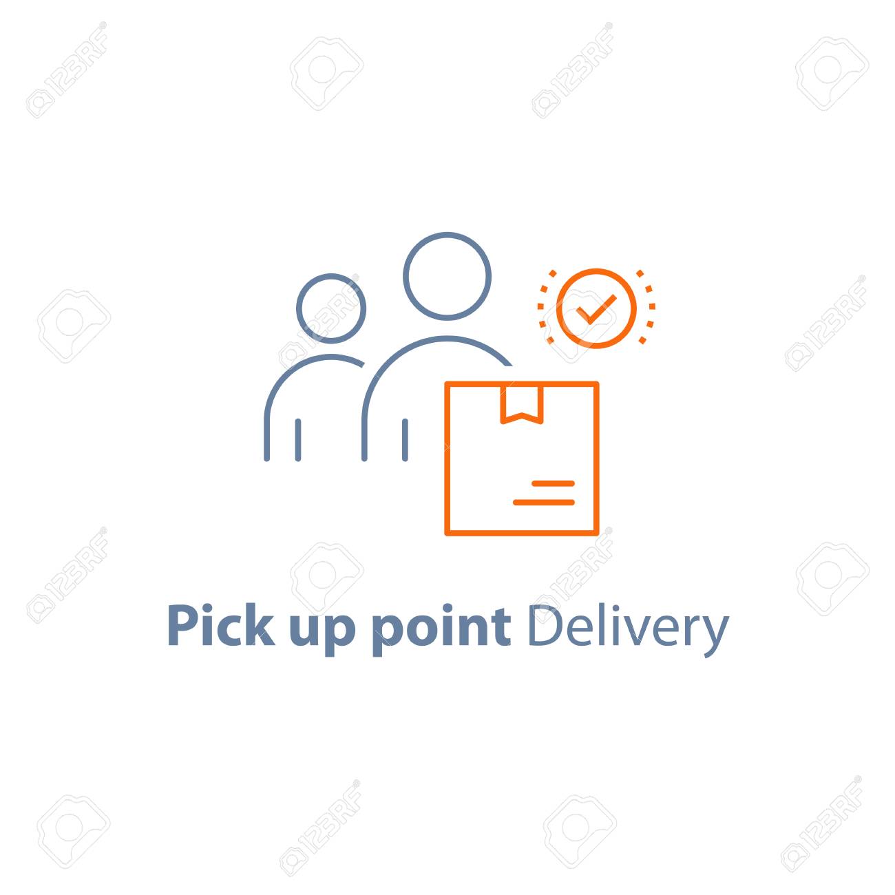 ピックアップポイントベクトルアイコン フラットイラストのイラスト素材 ベクタ Image