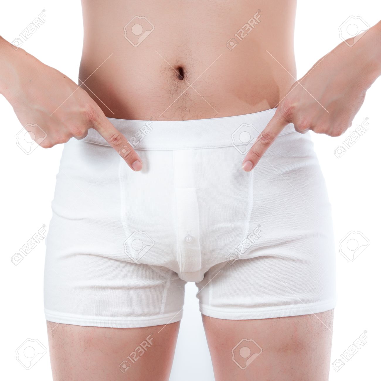 Homme blanc avec le gros pénis