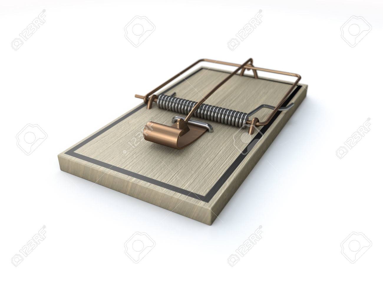 Wooden And Spring Loaded Mouse Or Rat Trap On White Stock Photo Picture And Royalty Free Image Image 47171989