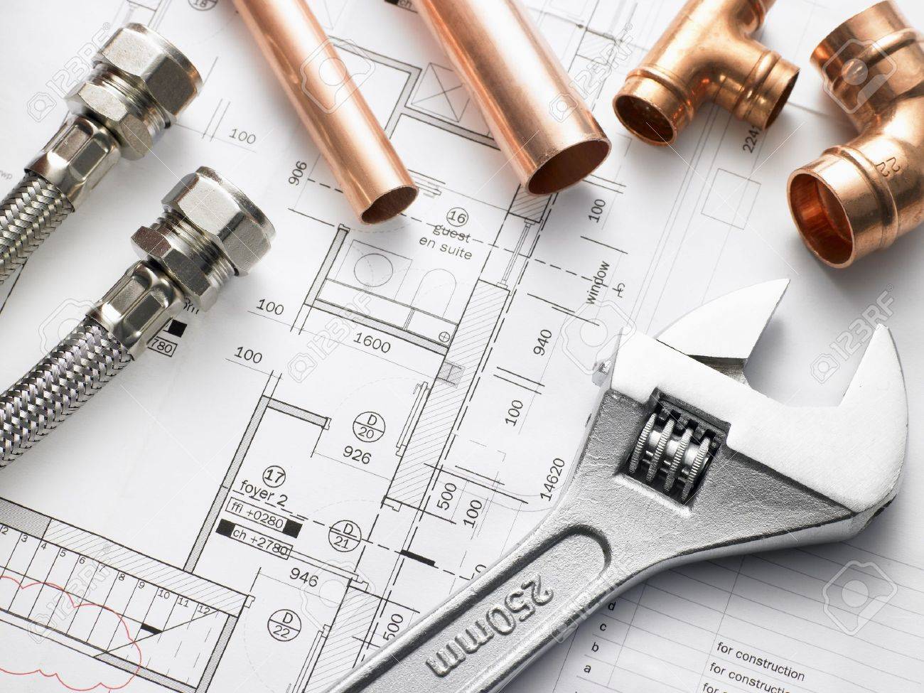 Plumbing Equipment On House Plans - 5297266 Plumbing Equipment On House Plans - 5297266