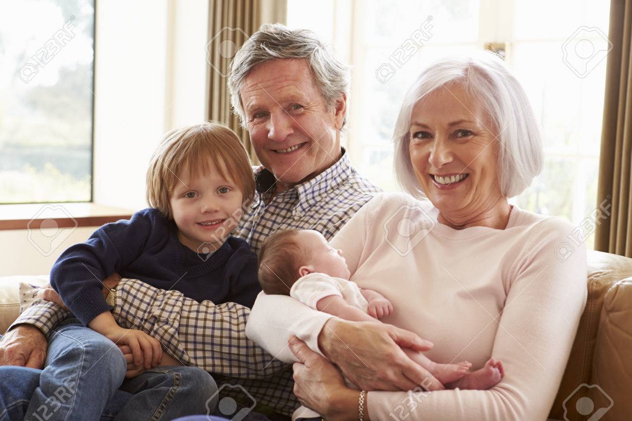 grandparents with grandson and