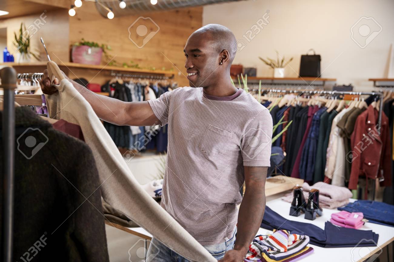 black clothes shop