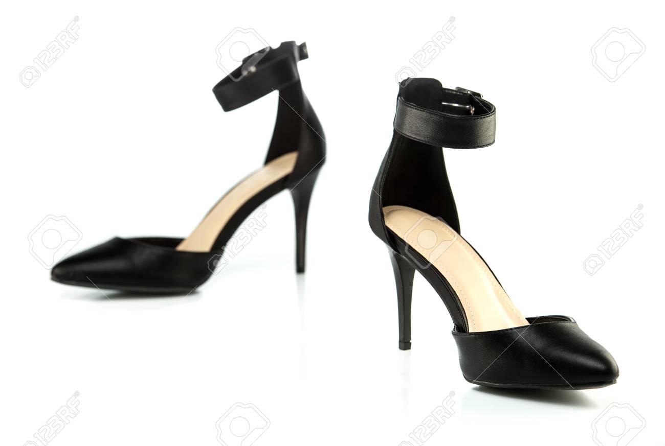 Talons Hauts À Noir La Avec Escarpins Bride En Cheville Mode XuwkTOiPZl