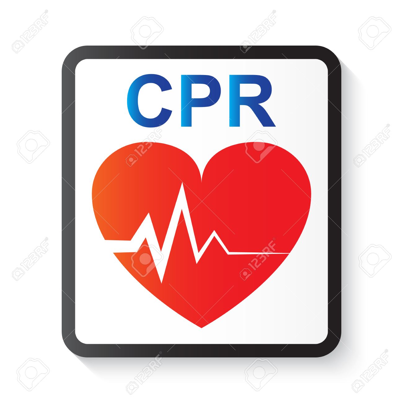 cpr 心肺蘇生法 心と ecg 心電図 基本的な生命維持および高度な