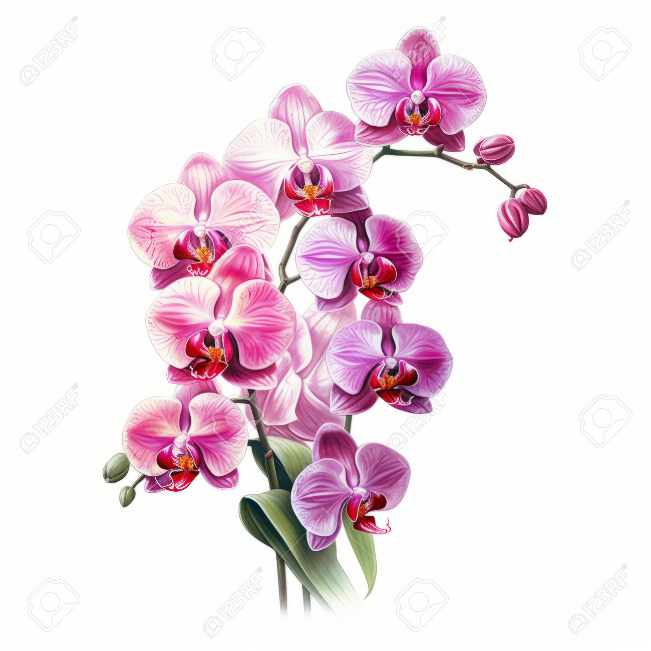 muestra de color violeta claro