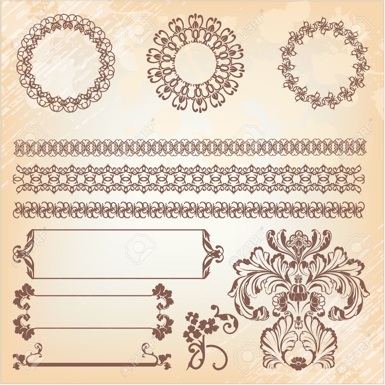 banner patterns