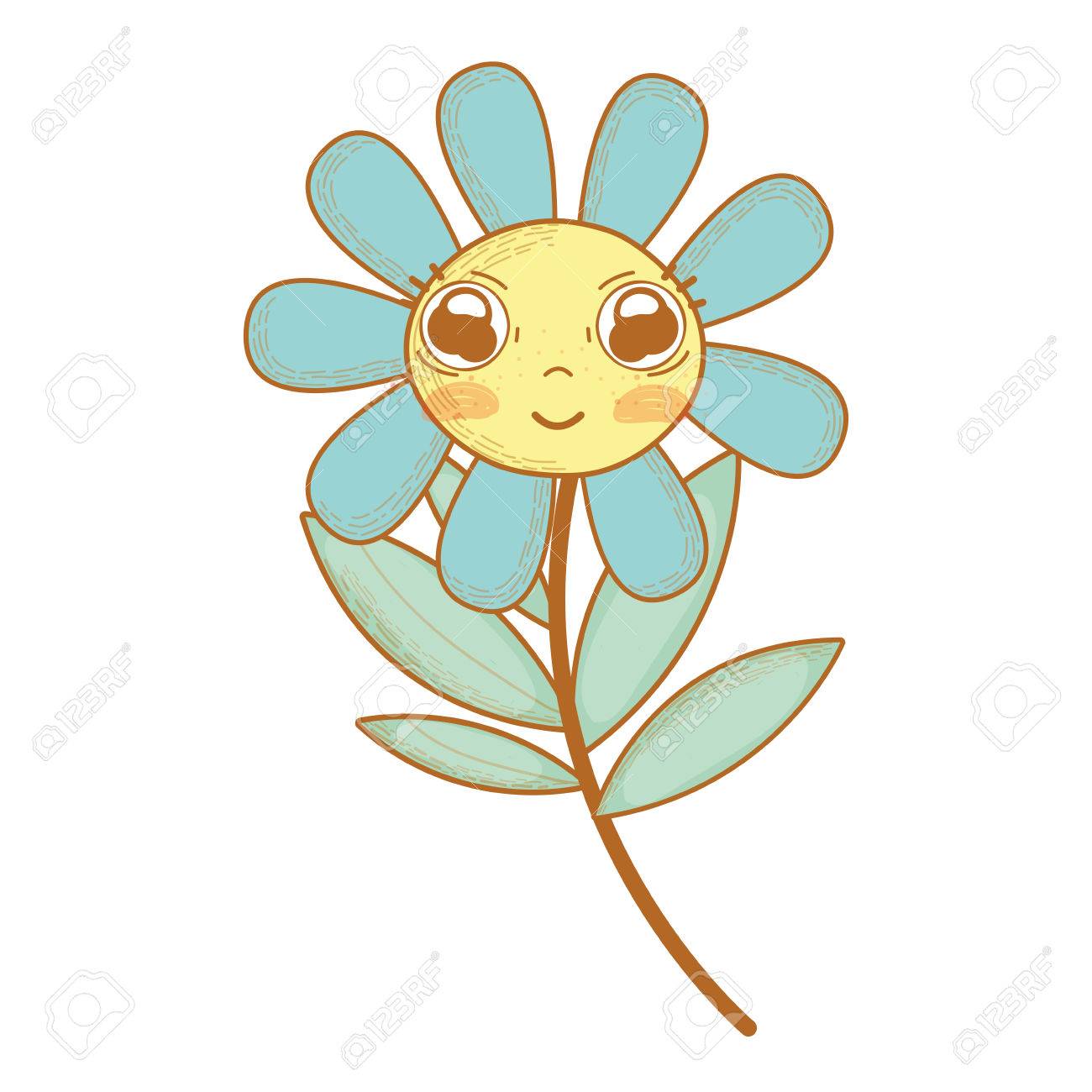 illustration of kawaii cute