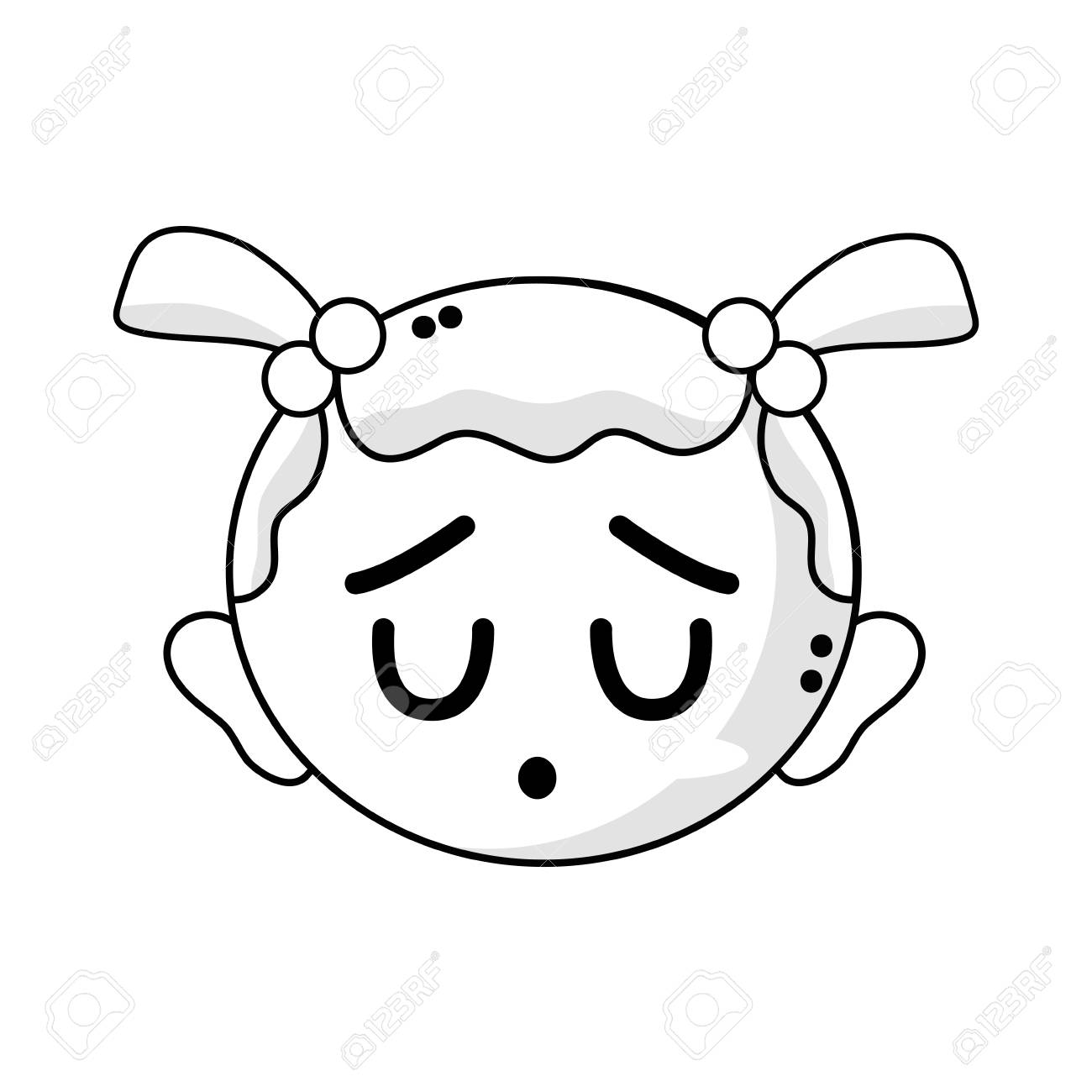 Tete Mignonne Bebe Fille Avec Coiffure Clip Art Libres De Droits Vecteurs Et Illustration Image Tete Mignonne Bebe Fille Avec Coiffure Clip Art Libres De Droits Vecteurs Et Illustration Image