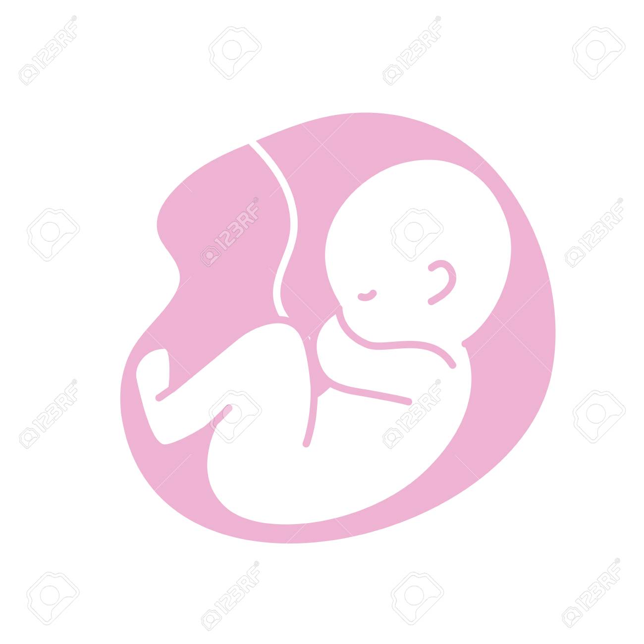 Silueta Del Bebe Agradable Con El Cordon Umbilical Ilustraciones Vectoriales Clip Art Vectorizado Libre De Derechos Image Silueta Del Bebe Agradable Con El Cordon Umbilical Ilustraciones Vectoriales Clip Art Vectorizado Libre De Derechos Image