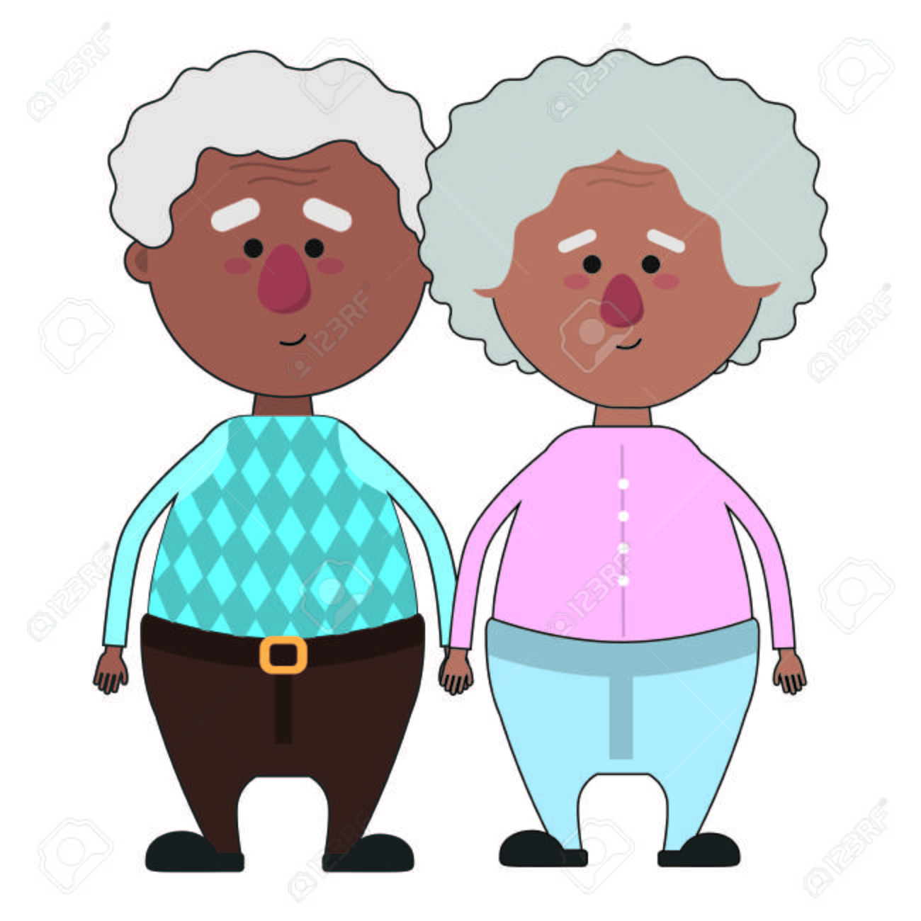 祖父母の祖母と祖父のテーマ孤立したデザインベクトルイラストのイラスト素材 ベクタ Image 89528468