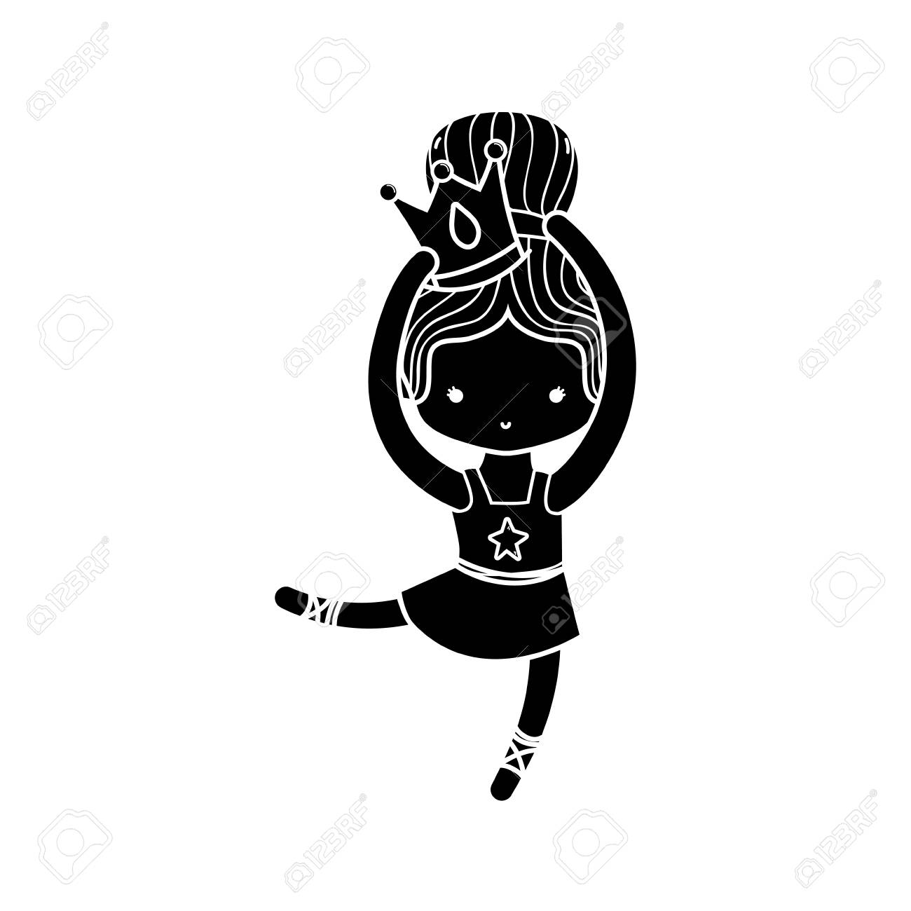 お団子ヘアー デザインとプロの服ベクトル図の輪郭の女の子練習バレエ のイラスト素材 ベクタ Image お団子ヘアー デザインとプロの服ベクトル図の輪郭の女の子練習バレエ のイラスト素材 ベクタ Image
