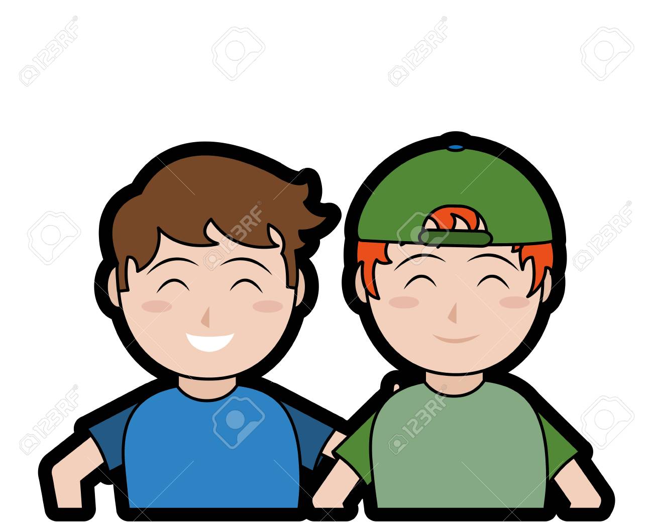 Dibujos Animados Para Niños De La Infancia Infantil Y El Tema De Personas Pequeñas Diseño Aislado Ilustración Vectorial Ilustraciones Vectoriales Clip Art Vectorizado Libre De Derechos Image 92287589