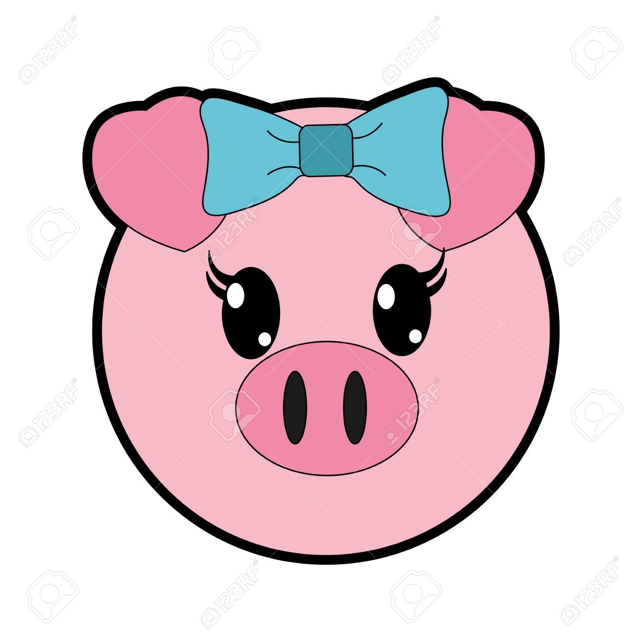 Featured image of post The Best 18 Cute Pig Head Clipart