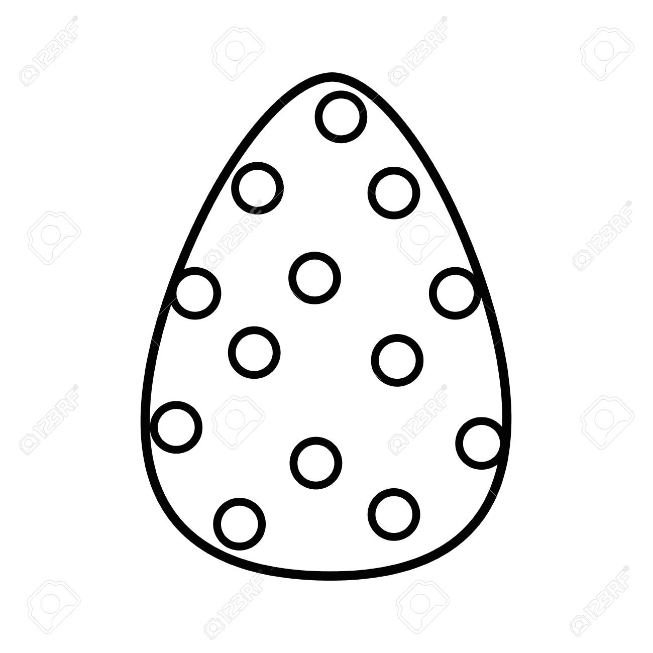 egg outline image royalty