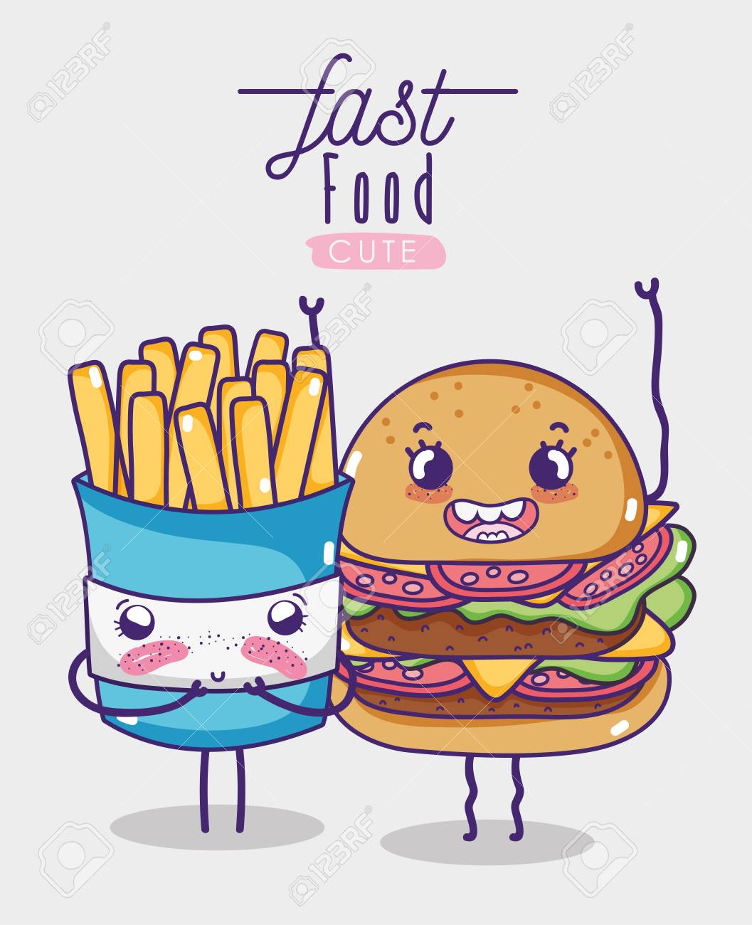Hamburguesa Y Papas Fritas Kawaii Dibujos Animados Ilustración Vectorial Diseño Gráfico Ilustraciones Svg, Vectoriales, Clip Art Vectorizado Libre De Derechos. Image 96335398. Hamburguesa Y Papas Fritas Kawaii Dibujos Animados Ilustración Vectorial Diseño Gráfico Ilustraciones Svg, Vectoriales, Clip Art Vectorizado Libre De Derechos. Image 96335398.