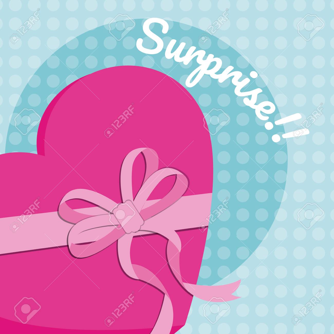 gift box surprise card