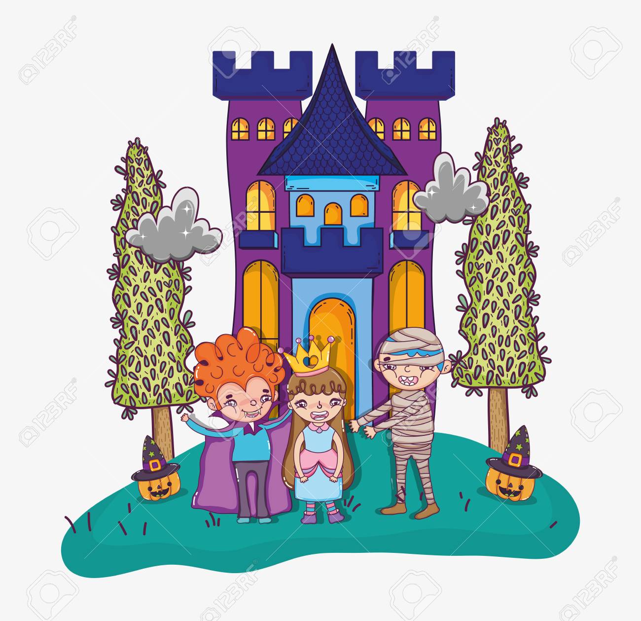 halloween and kids cartoons