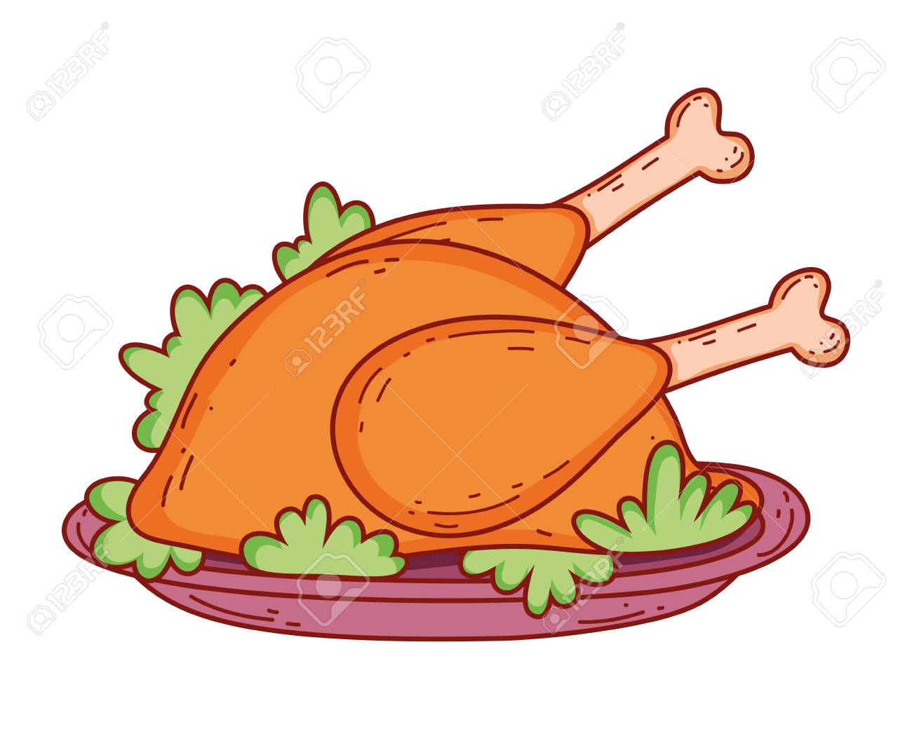 wallpapers Cartoon Food Cartoon Rotisserie Chicken roast chicken pictures cartoon