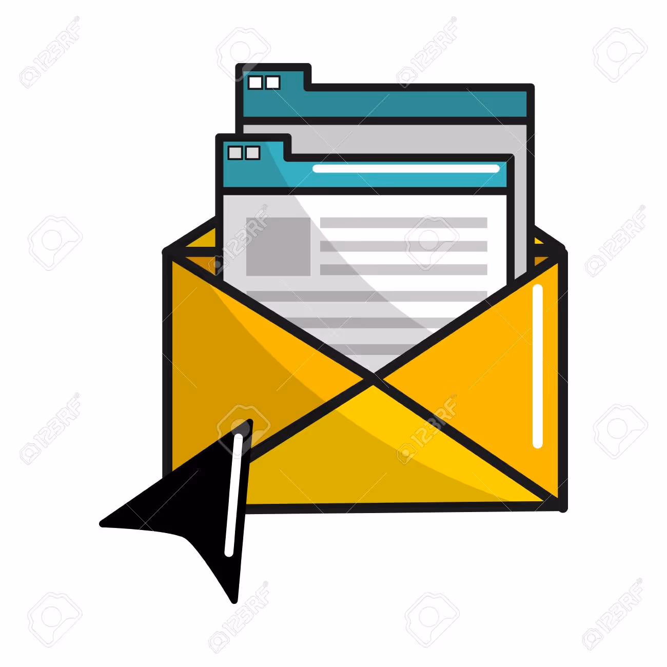 Envelope design, Web hosting data center base and security system theme Vector illustration - 127701691 Envelope design, Web hosting data center base and security system theme Vector illustration - 127701691