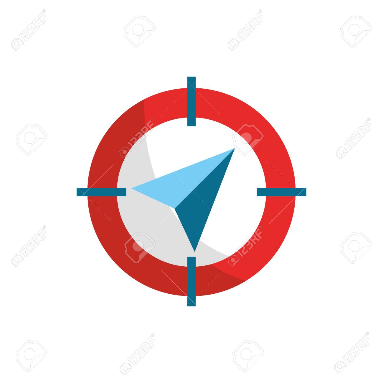 Compass Arrow Destination Gps Map And Navigation Royalty Free SVG,  Cliparts, Vectors, and Stock Illustration. Image 134461929., image size:1300x1300