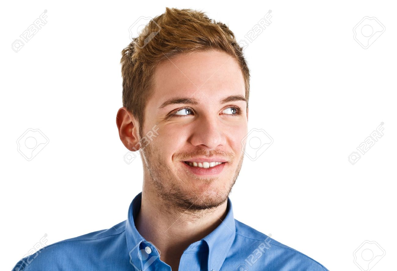 portrait of an handsome