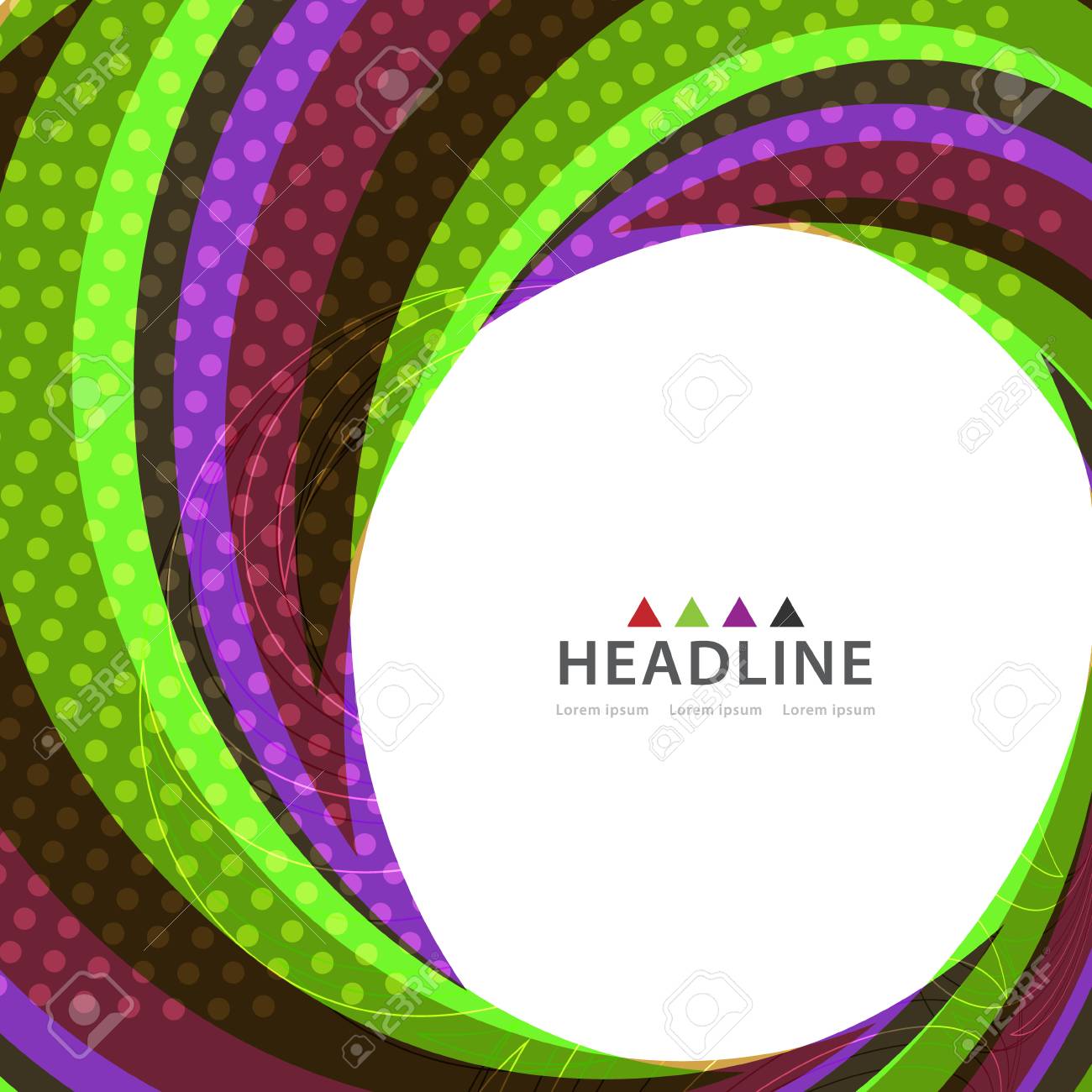 brochure colorful header background design layout template background design layout