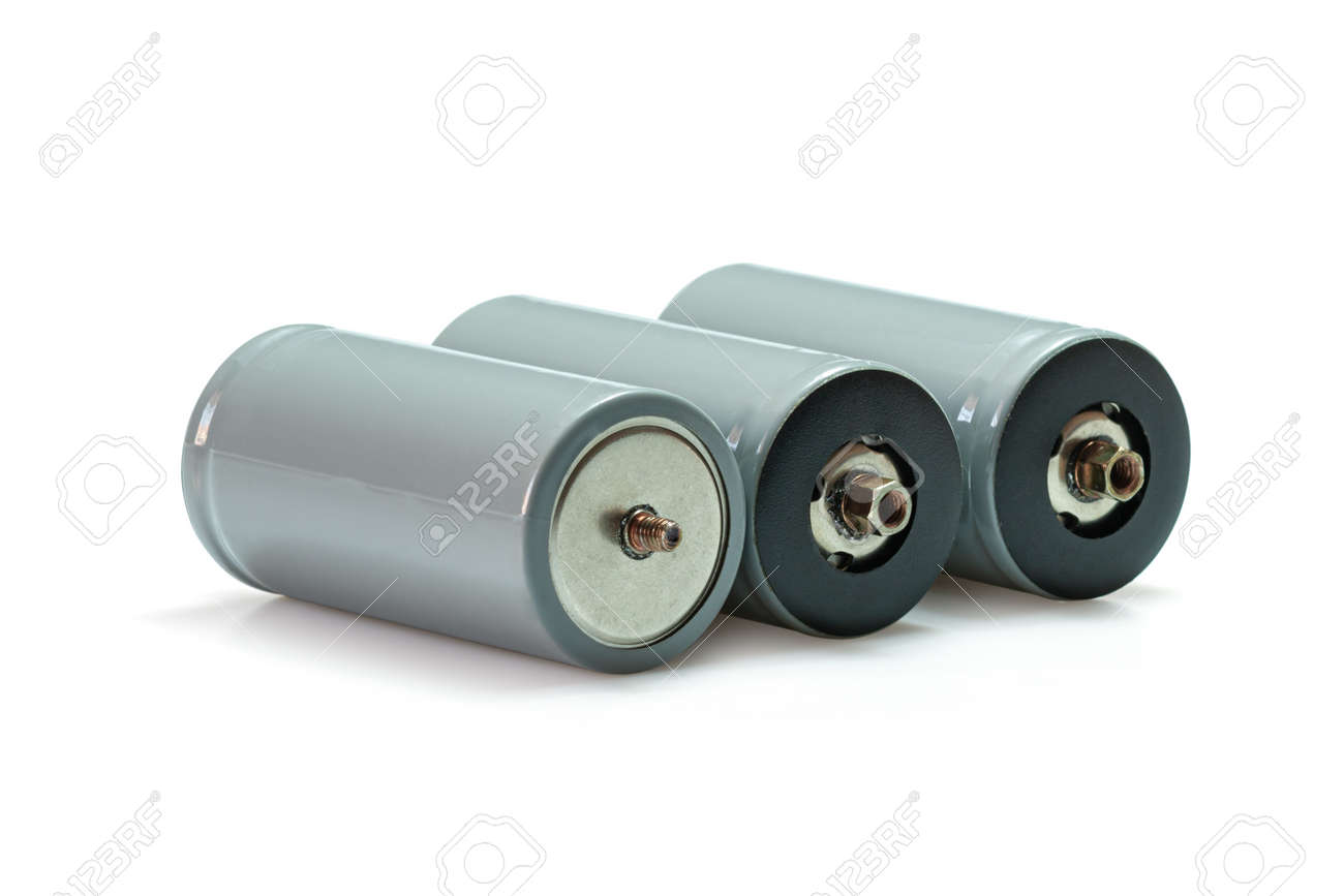 Lithium Iron Phosphate Battery cell for Camper, Outdoor Solar System, and Off-Grid Applications isolated on white background - 166001297 Lithium Iron Phosphate Battery cell for Camper, Outdoor Solar System, and Off-Grid Applications isolated on white background - 166001297