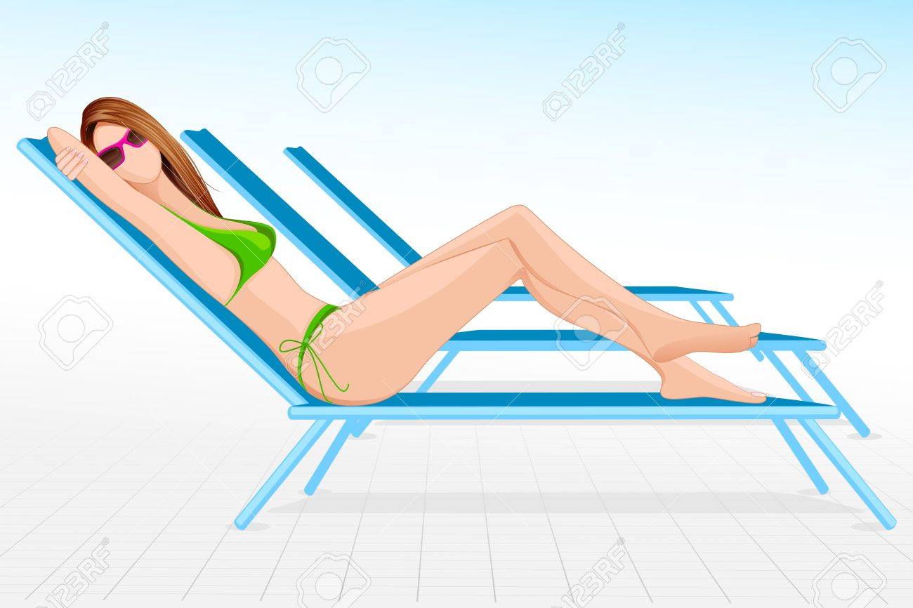 Beach Chair Vector Beach Chair Vector