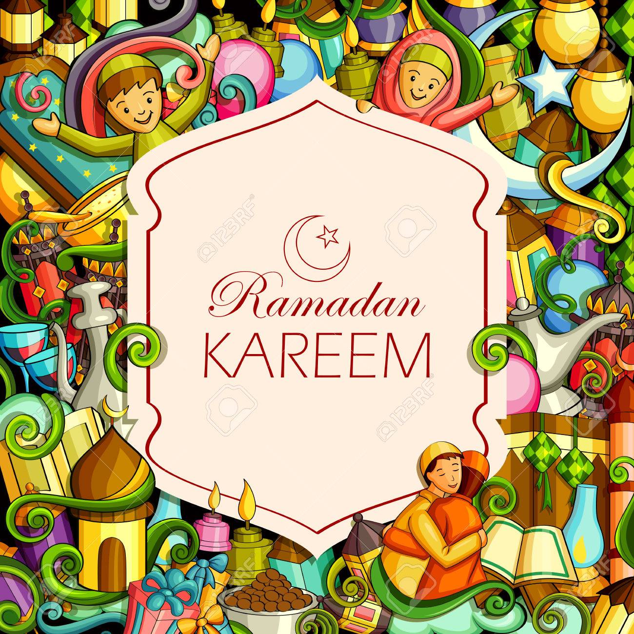 Eid Mubarak Blessing for Eid background. - 79409900 Eid Mubarak Blessing for Eid background. - 79409900