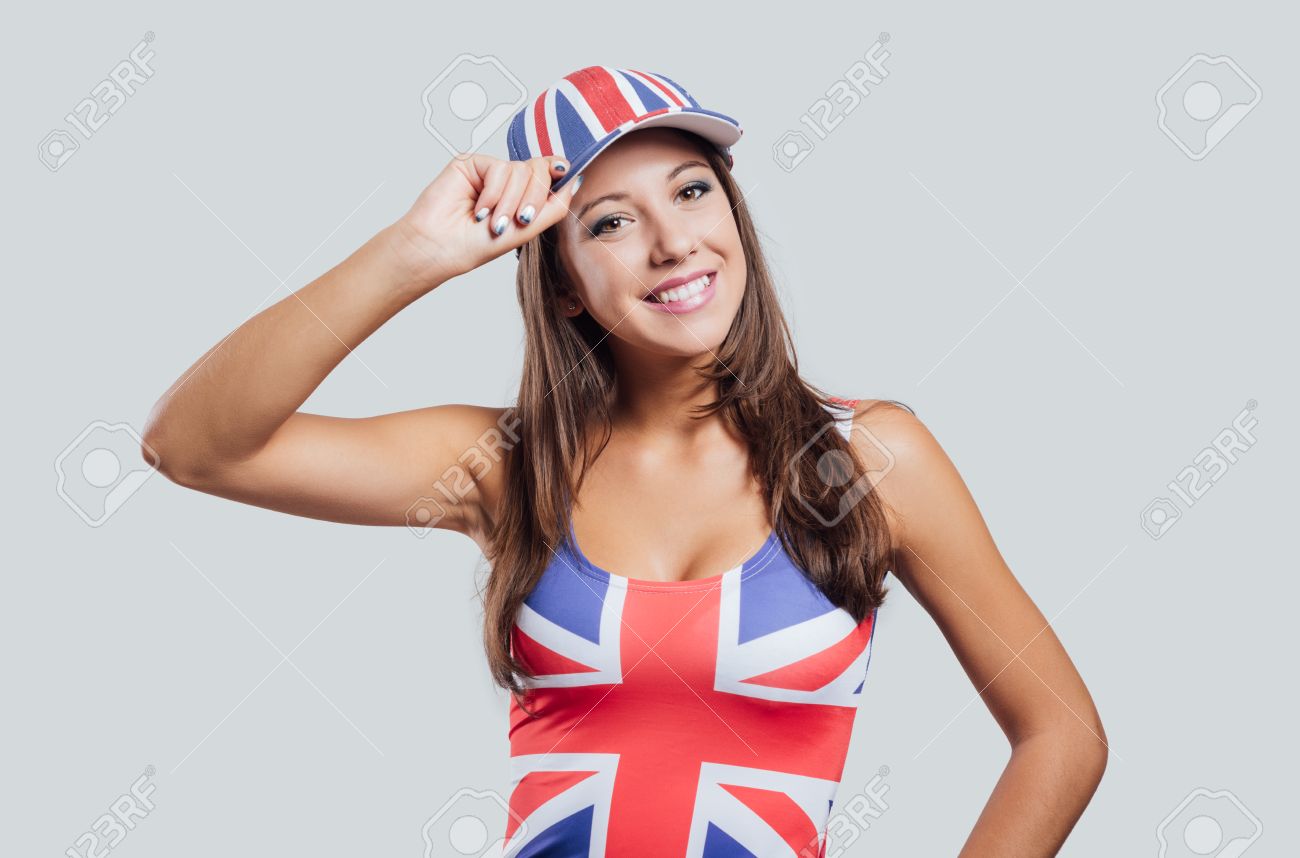 british flag cap