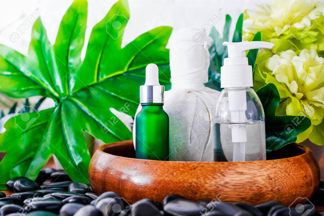 Download Green Glass Dropper Serum Bottle On White Background Mockup Stock Photo Picture And Royalty Free Image Image 153861474