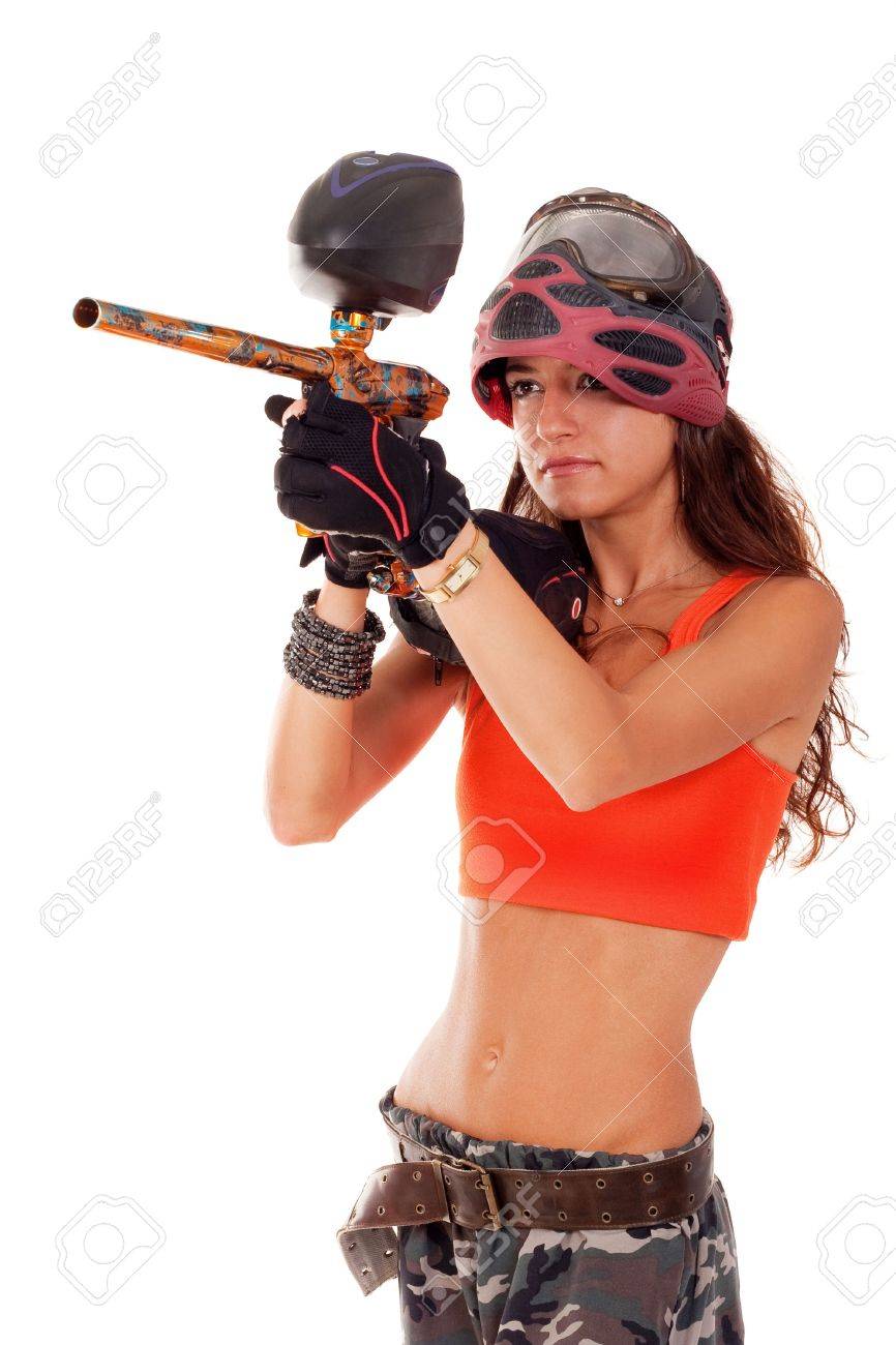 sexy paintball girl My own nude shots